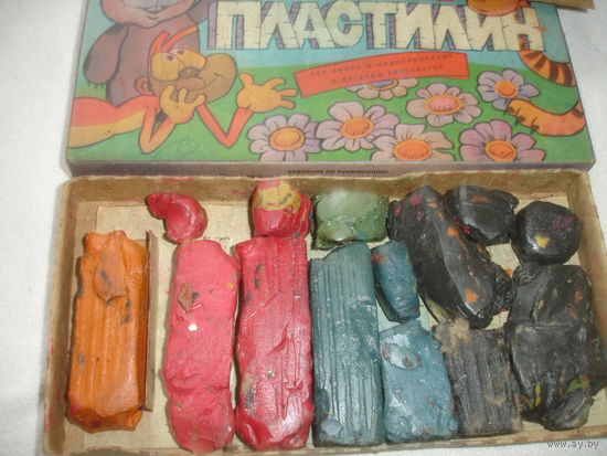 Пластилин детский для лепки СССР