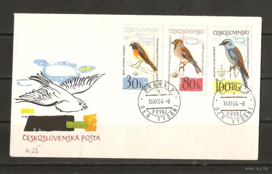 КПД Чехословакия 1964 Птицы