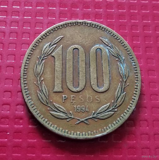 Чили 100 песо 1994 г. #30804