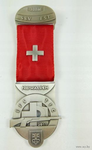 Швейцария, Памятная медаль "Спортивная стрельба" 2011 год.