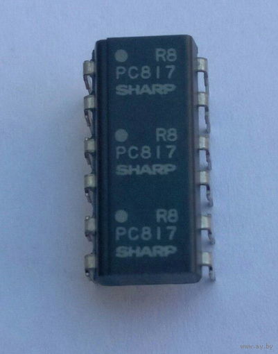 Оптопара транзисторная PC817, PC837 (dip-12) Цена за 5шт!!!
