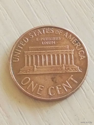 США 1 цент 1966г. б/б