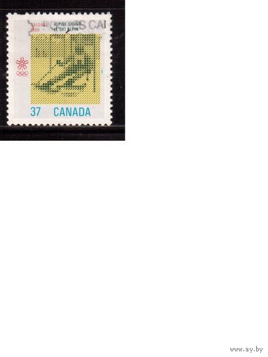 Канада-1988(Мих.1975) , гаш.,  Спорт ,
