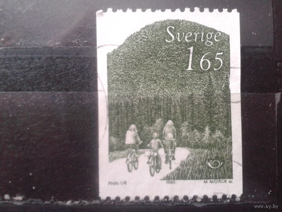 Швеция 1983 Велотуризм по Скандинавии