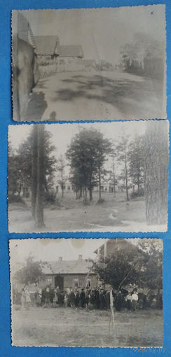Масюковщина в 1950-е. 3 фото. 8х11 см. Цена за все.