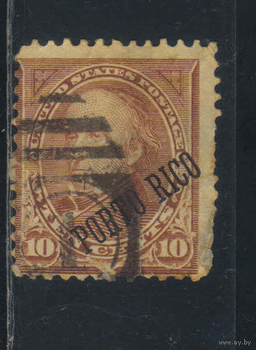 США Колонии Пуэрто-Рико 1899 Надп #172