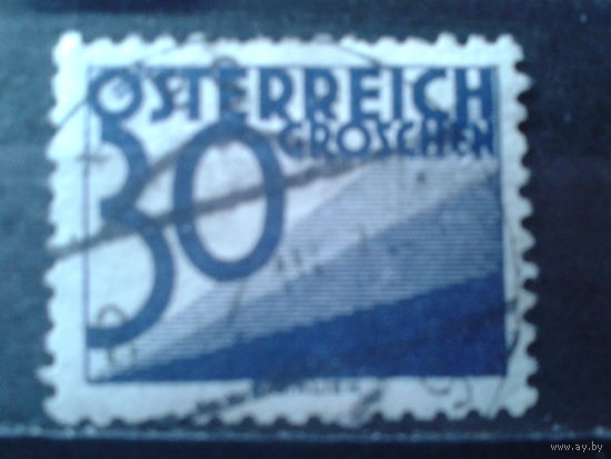 Австрия 1925 Доплатная марка 30 грошей