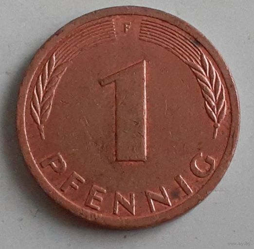 Германия 1 пфенниг, 1983 "F"  (14-7-7)