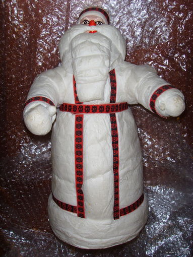 Елочная игрушка СССР . Дед Мороз 37 см.