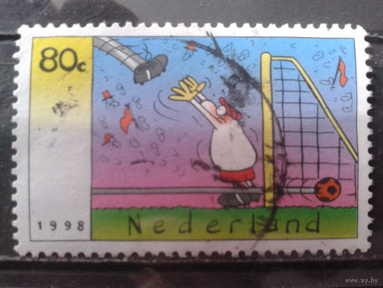 Нидерланды 1998 Футбол, карикатура