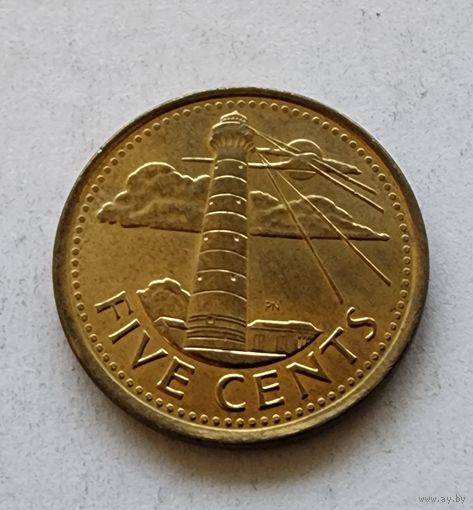 Барбадос 5 центов, 2018