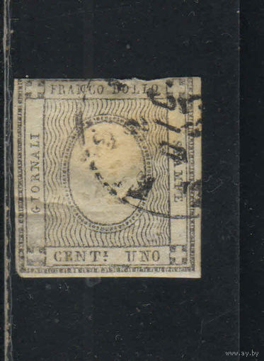Сардиния Кор Италия 1861 Номинал  Стандарт #16