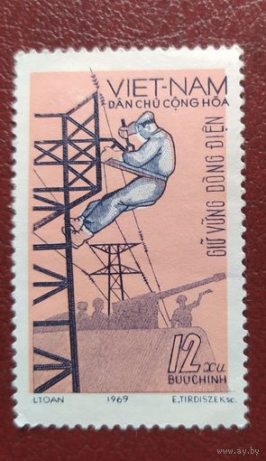 Вьетнам 1970 промышленность ДРВ.