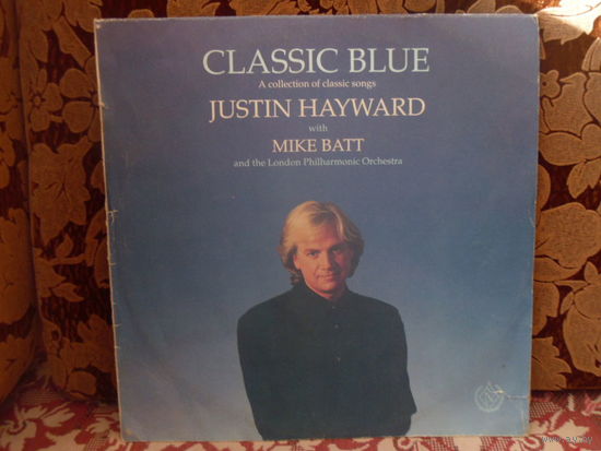 Виниловая пластинка JUSTIN HAYWARD with MIKE BATT. Classic blue.