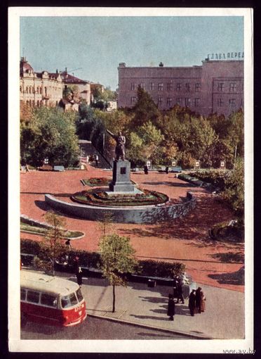 Горький 1964 Площадь Минина