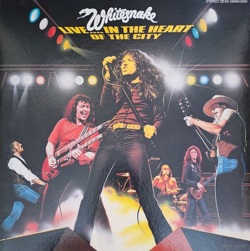 Whitesnake.  Live in the Heart of the city (FIRST PRESSING)