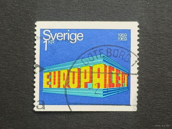 Швеция 1969.  Марки EUROPA