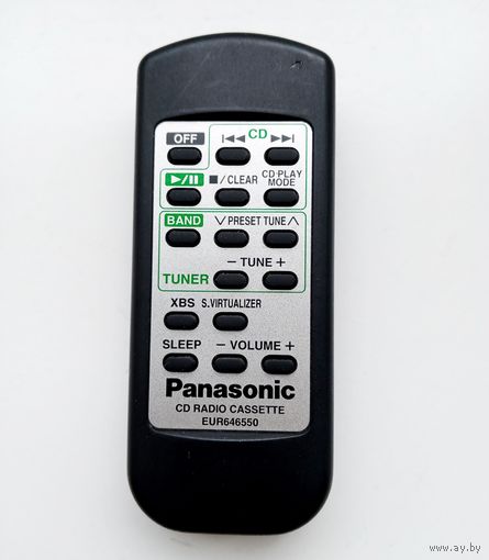 Пульт Panasonic EUR646550