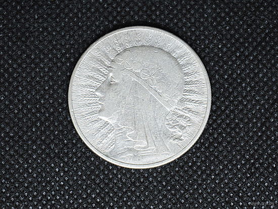 Монета 10 злотых 1932 года. Ядвига