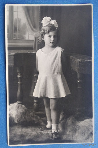 Фото девочки. 1931 г. 8х13 см