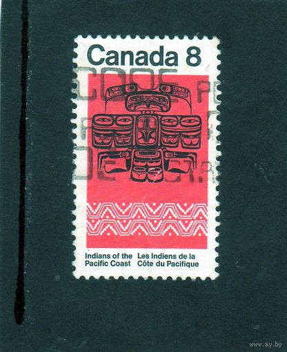 Канада. Ми-550 .Индейцы Тихоокеанского побережья. 1974