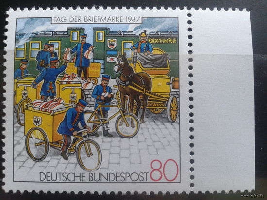 ФРГ 1987 День марки **Михель-1,6 евро